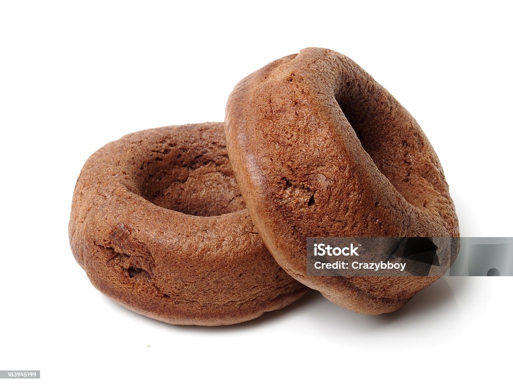 Schoko donut Kuchen - Lizenzfrei Backen Stock-Foto