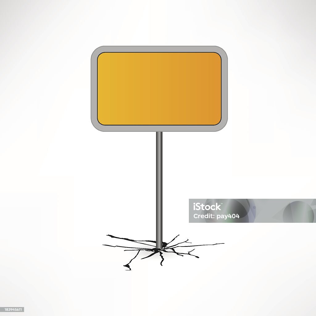 Panneau de signalisation - clipart vectoriel de Arranger libre de droits