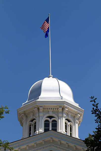 Nevada State Capitol Dome stock photo