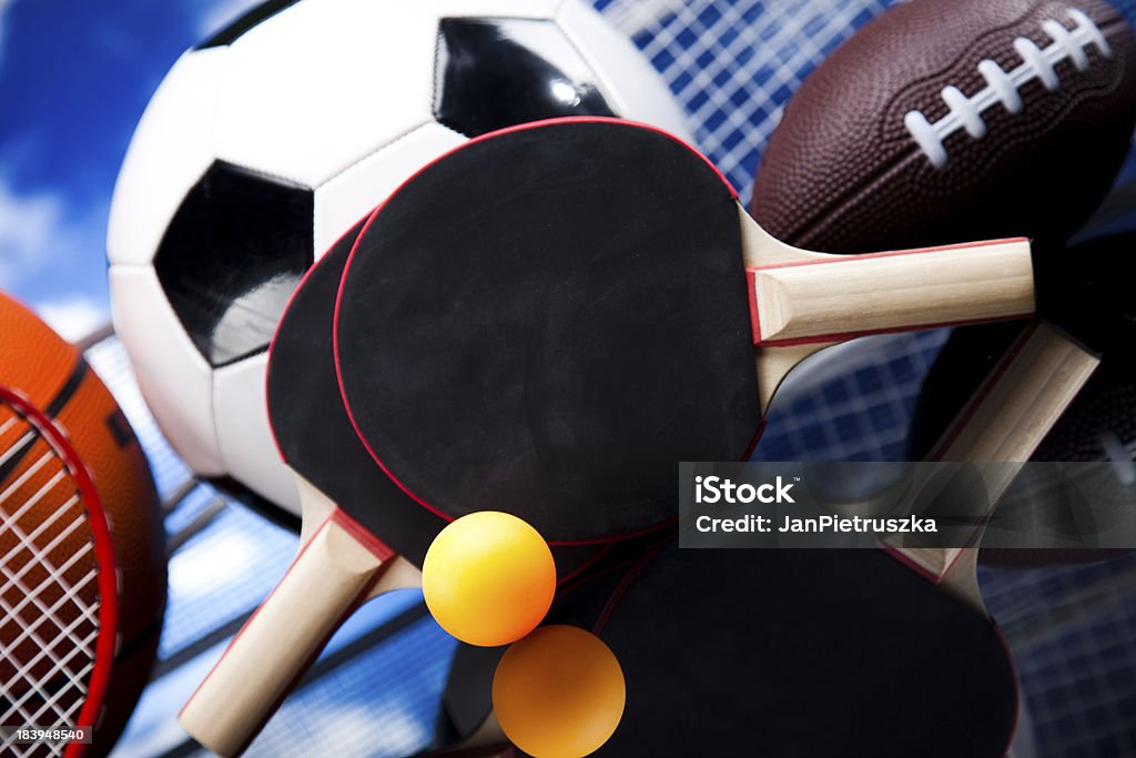 Różne Sport Sprzęt - Zbiór zdjęć royalty-free (Badminton - sport)