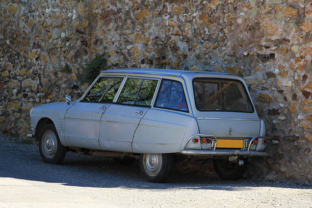 istock Vintage French car 183949233
