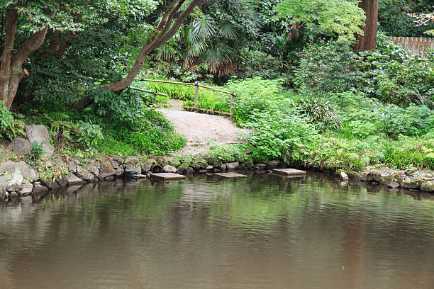 istock Japanese style garden 183950615