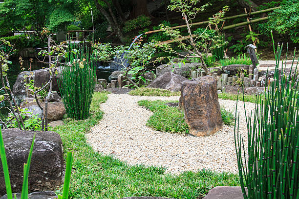 istock Japanese style garden 183957253