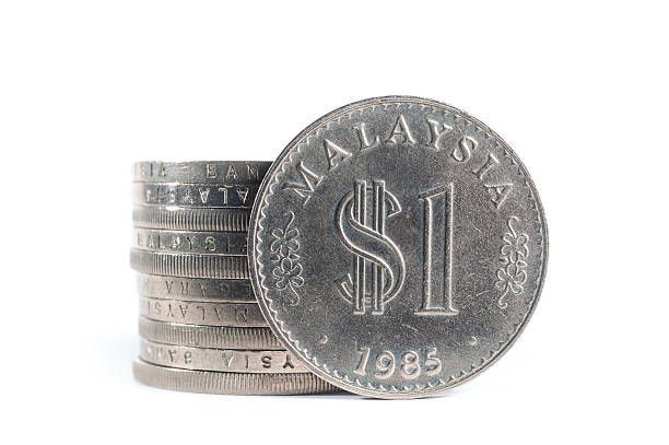 istock Old 1985 Malaysia Coin 183957462