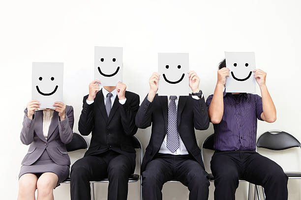 istock Office workers exploring how we put ourselves across to 183957519