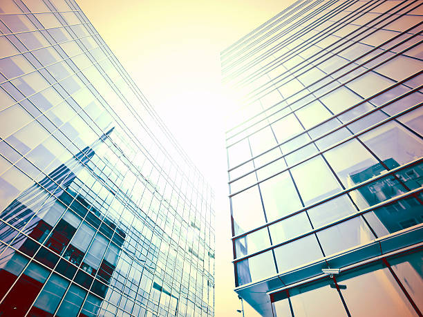 istock sunny high successful business centers, construction concepr 183960550