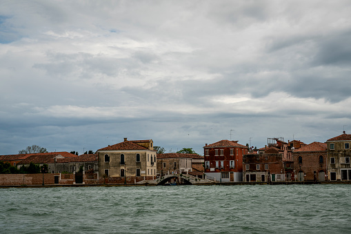 Side view of Venice, Italy