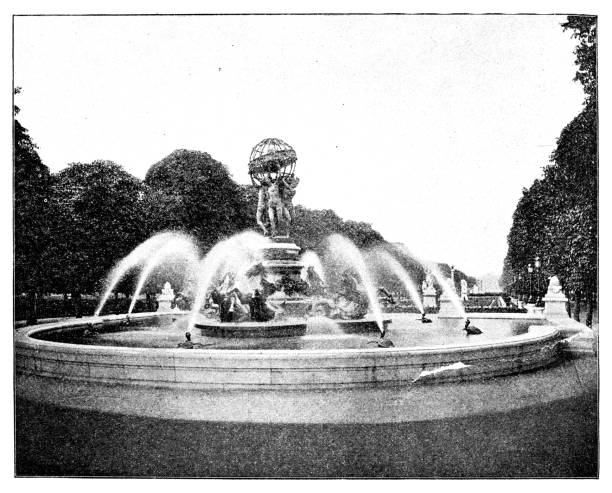 istock Fountain of the Continents at the end of the Luxembourg complex, Paris 1839687572
