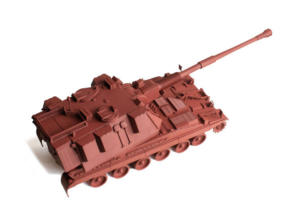 istock Scale model of old vehicle 1839707256