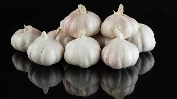 istock Dried white garlic, herbs, spices, seasonings 1839722232