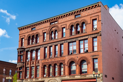 YMCA in Geneva, New York State, USA.