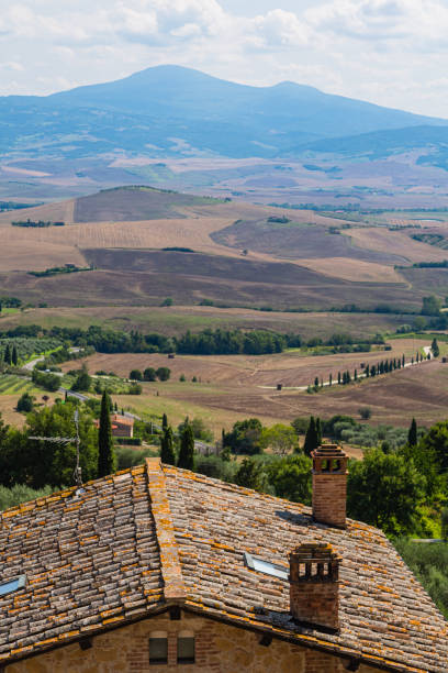 istock Val d'Orcia seen from Pienza, Italy 1839728064