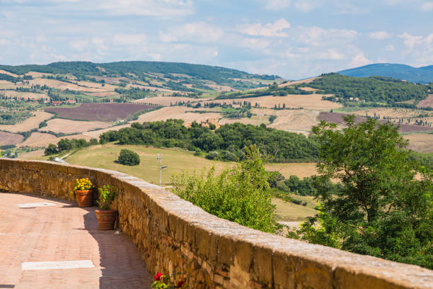 istock Val d'Orcia seen from Pienza, Italy 1839730774