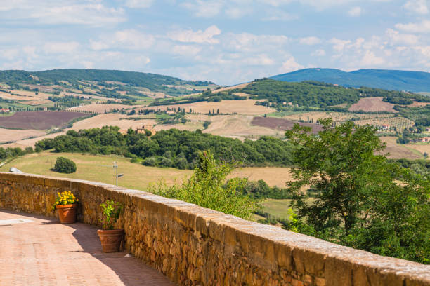 istock Val d'Orcia seen from Pienza, Italy 1839734542