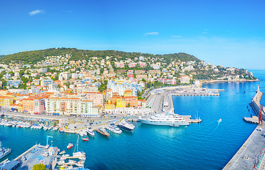 The Old Port of Nice or Port Lympia was decided in 1748 by the King of Sardinia, Charles Emmanuel III on French Riviera