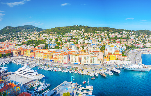 The Old Port of Nice or Port Lympia was decided in 1748 by the King of Sardinia, Charles Emmanuel III on French Riviera