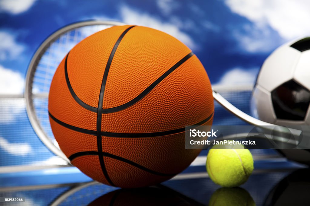 Primo piano di dettagli sportivi - Foto stock royalty-free di Ambientazione esterna