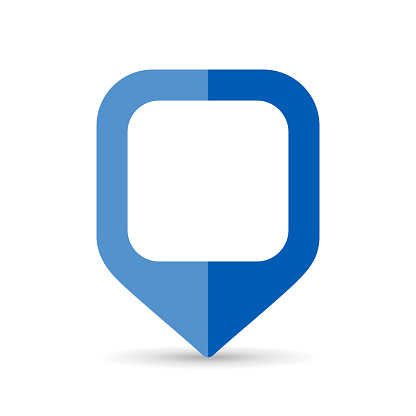 Example Square Map With Pin Simple Square Map Pin Marker Stock Illustration - Download Image Now ...