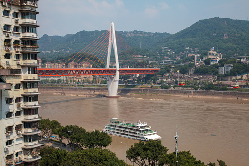The Ropeway Of Yangtze River, Chongqing, China