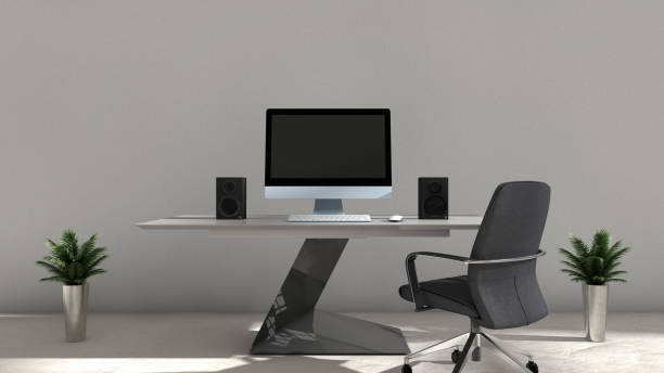 istock 3D illustration of interior design 1839866575