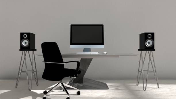 istock 3D illustration of interior design 1839869407