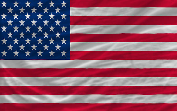 istock complete waved national flag of america for background 183992783