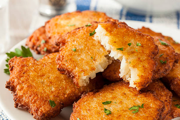 istock Homemade Traditional Potato Pancake Latke 183993126