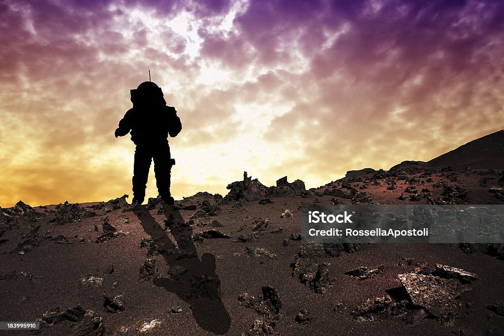 Astronaut, Mars - Lizenzfrei Astronaut Stock-Foto
