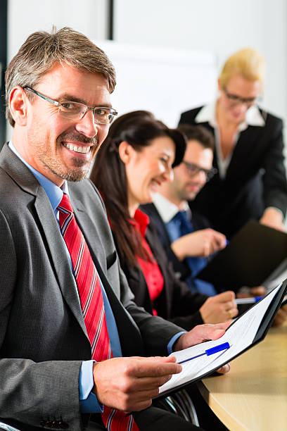 istock Business - businesspeople have team meeting 183996285