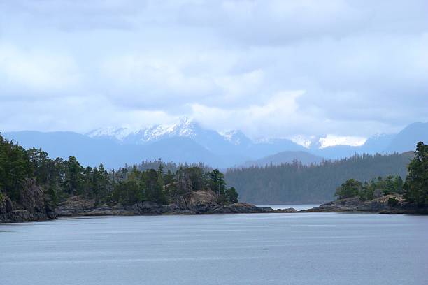 istock Bay View with Mountains on Vancouver Island 183996463