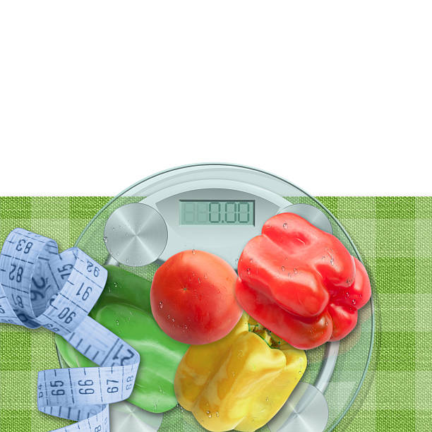 istock Concept of a vegetable diet. 183996936
