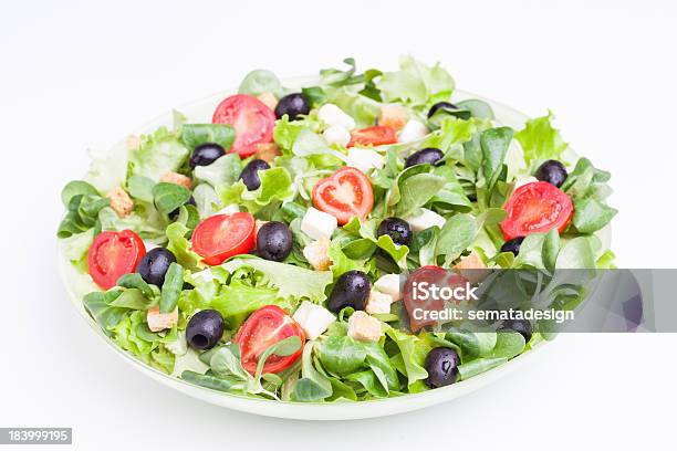 Fresh Salad Stock Photo - Download Image Now - Arugula, Bowl, Cherry Tomato