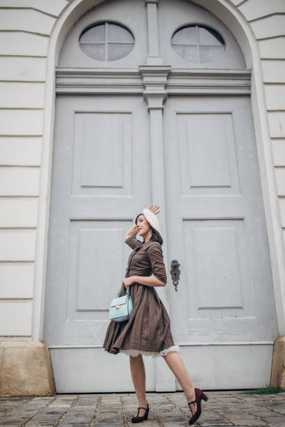istock Beautiful woman in Vienna 1840021610