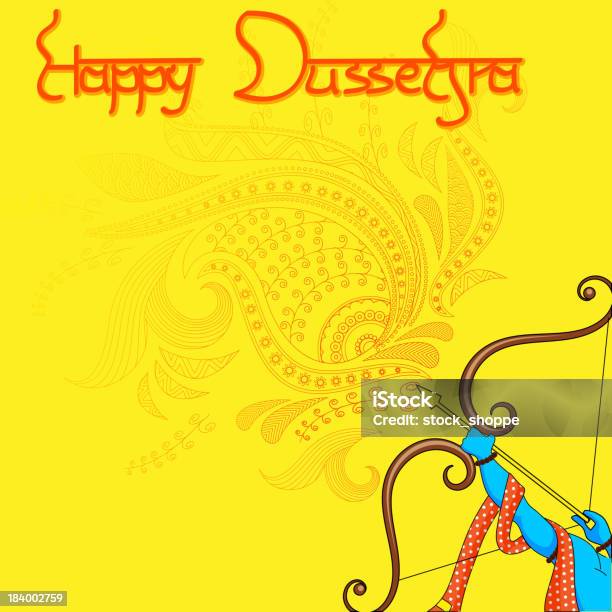 Dussehra Ravana Em Rama Matar - Arte vetorial de stock e mais imagens de Dussehra - Dussehra, Comemoração - Conceito, Comemoração - Evento