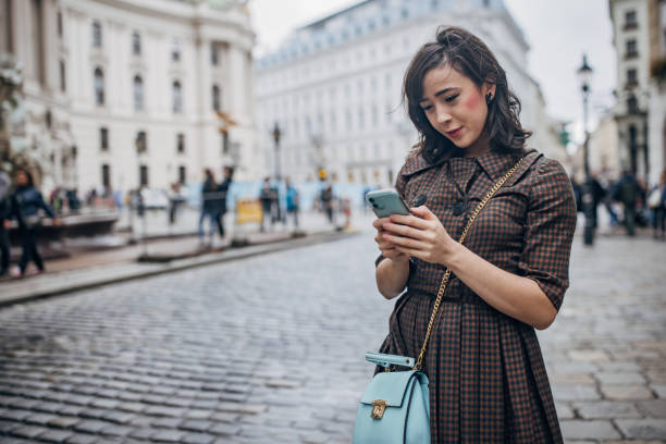 istock Young woman in city 1840032744
