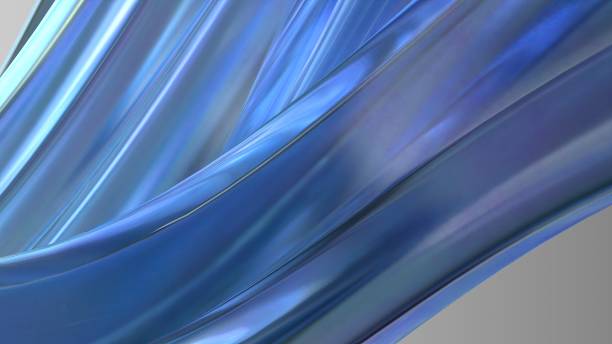 istock Water, Ice, Crystal Objects Transparent Lush Contemporary Luxury Curves Elegant Modern 3D Rendering Abstract Background 1840059457