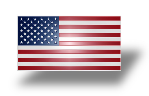 Flag of the United States of America (stylized I).