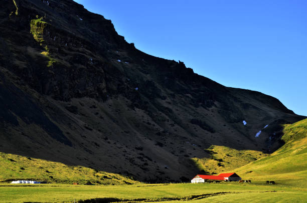 istock Icelandic landscape with mountains 1840074823