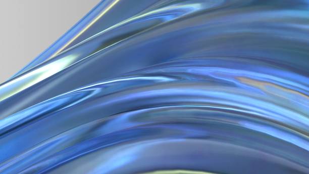 istock Water, Ice, Crystal Objects Refreshing Organic Luxury Contemporary Lines Elegant Modern 3D Rendering Abstract Background 1840075736