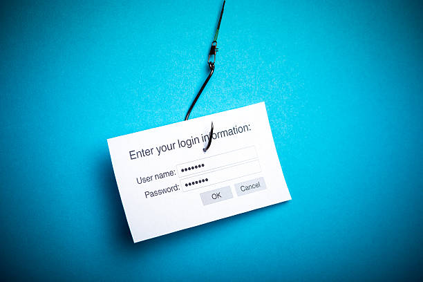 malware phishing data concept - phishing stockfoto's en -beelden