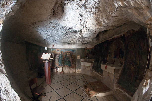 istock Saint George monastery in judean desert 184017153