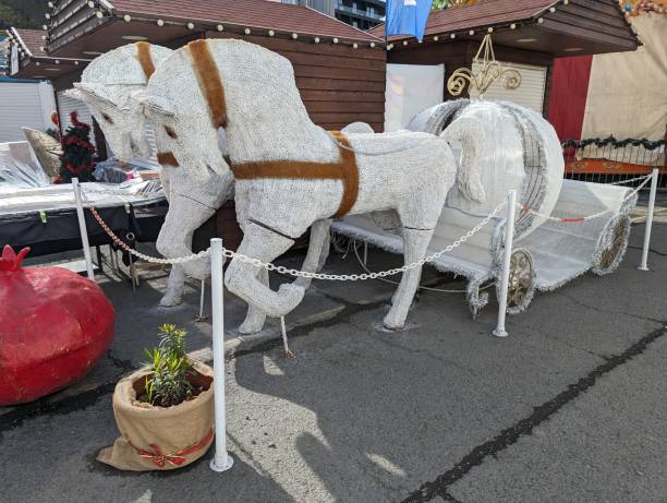 istock Christmas decoration - horses 1840182685