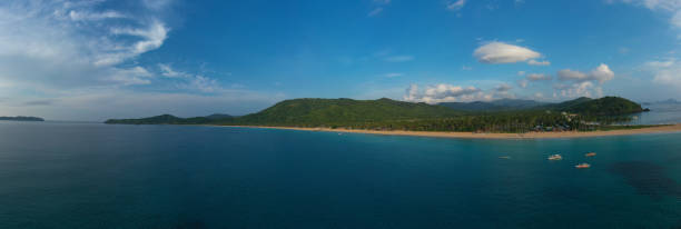 istock Aerial View of Nacpan Beach 1840190015