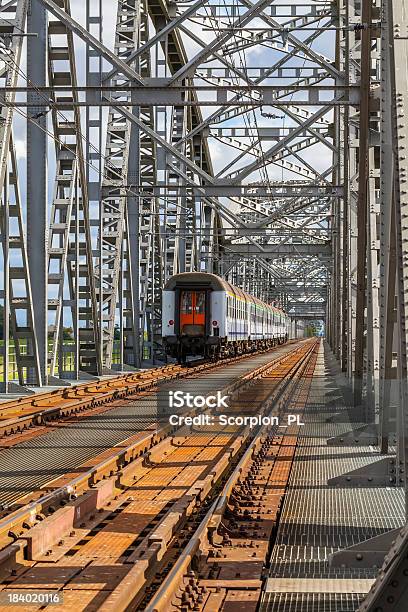 Storico Ponte Ferroviario In Tczew Polonia - Fotografie stock e altre immagini di Acciaio - Acciaio, Acqua, Ambientazione esterna