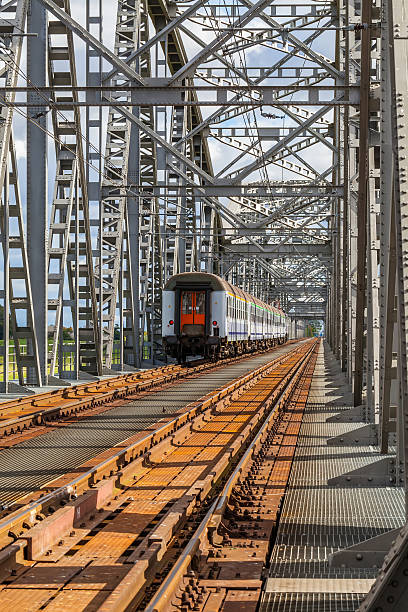 istock Historical railway bridge in Tczew, Poland 184020116