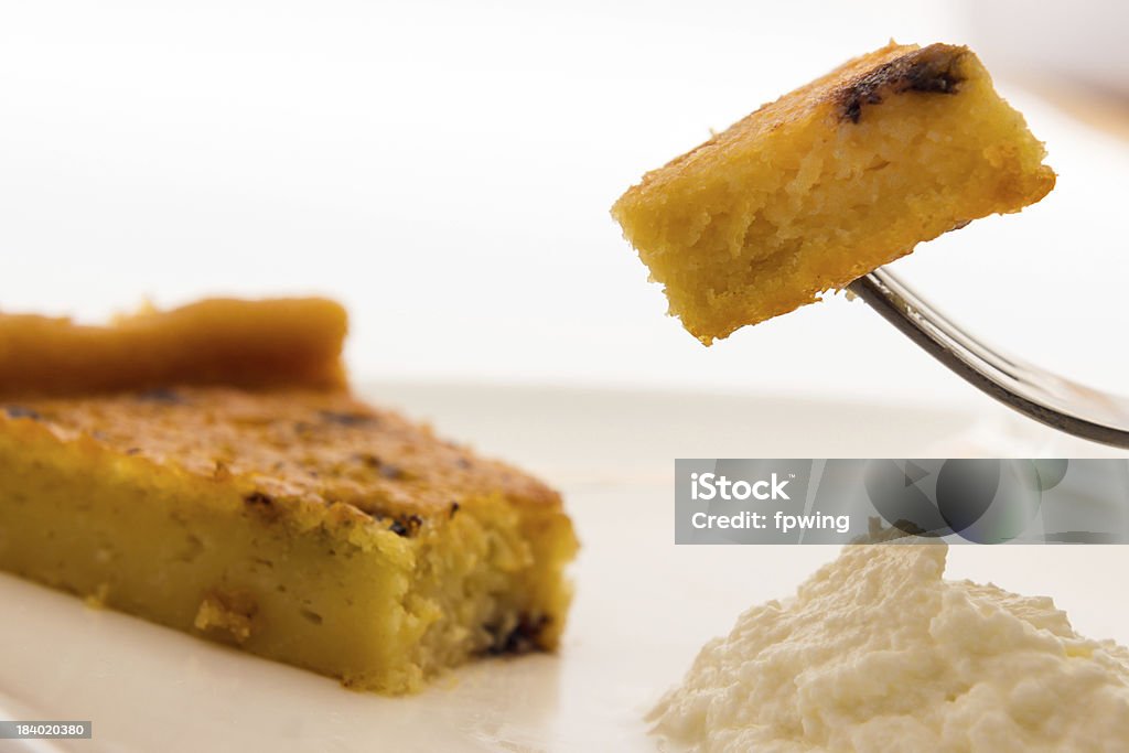 Cheese cake/Torta de ricota - Foto de stock de Assado no Forno royalty-free