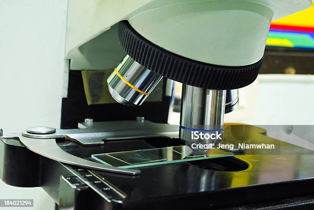 Microscope Slide Visualization Microscope Slide Stock Photo - Download Image Now - Analyzing ...