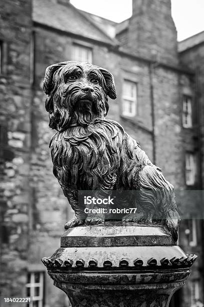 Greyfiars Bobby Preto E Branco - Fotografias de stock e mais imagens de Bairro Antigo - Bairro Antigo, Cão, Edimburgo