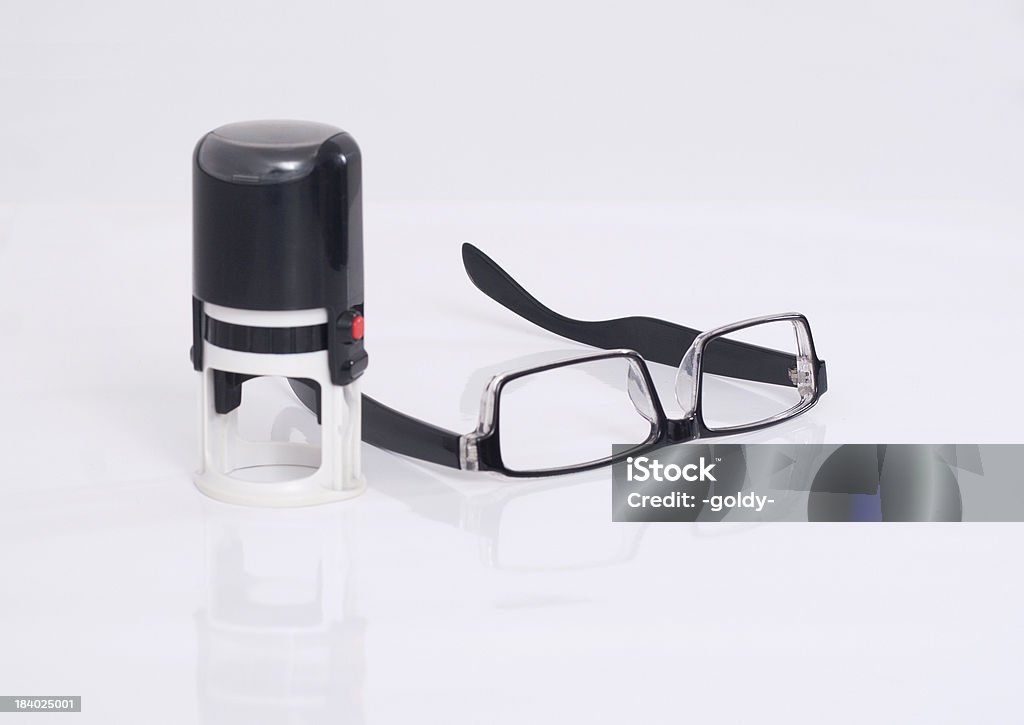 Selo e óculos - Royalty-free Amizade Foto de stock