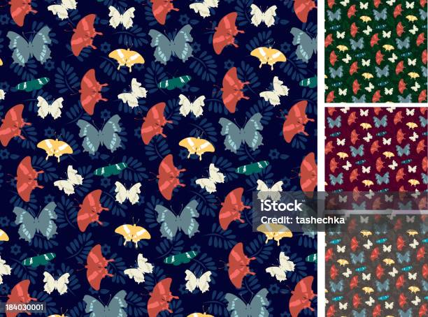 Butterfly Intimidate Pattern Butterfly Pattern Stock Illustration - Download Image Now - Animal ...